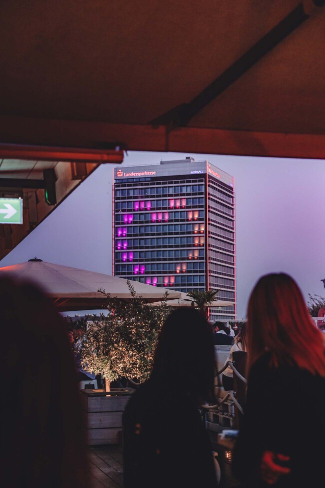 Blick vom Soldekk auf die BLSK